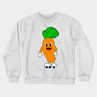 Carrot Roller skates Inline skating Crewneck Sweatshirt